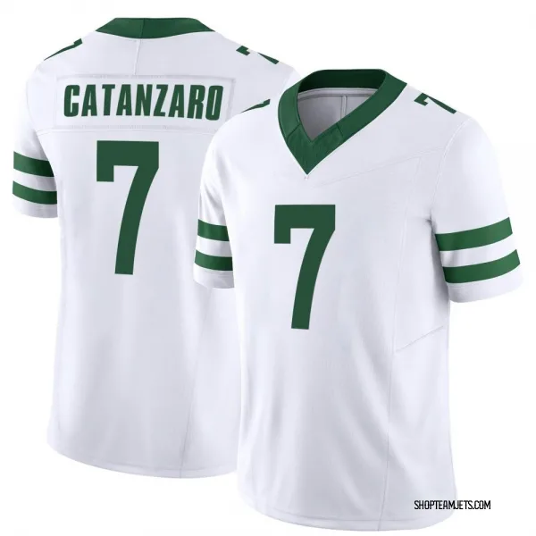 Men's Chandler Catanzaro New York Jets Game White Legacy Jersey